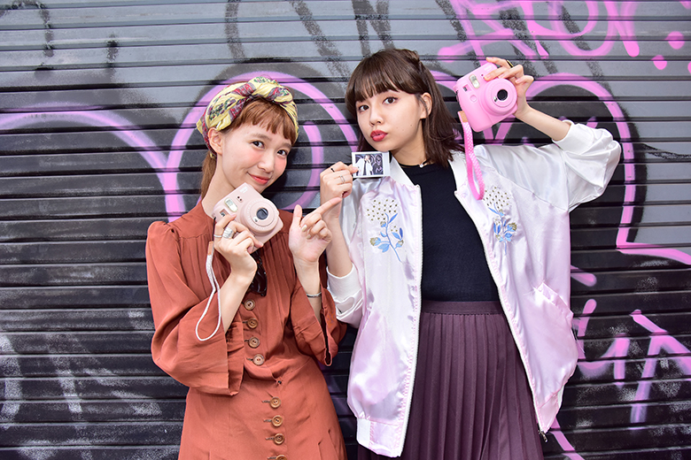 ファッション誌『mer』に、しばさき＆村田倫子の「チェキLAB.」が掲載