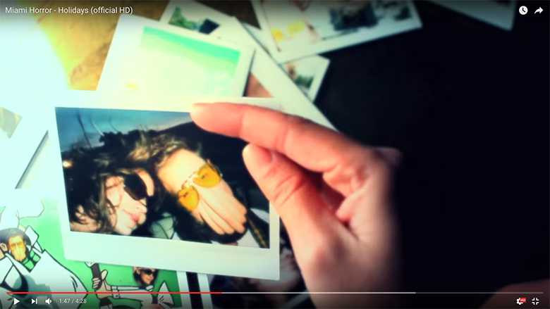 チェキが印象的なMV⑤ Miami Horror（マイアミ・ホラー） – 【Cheki