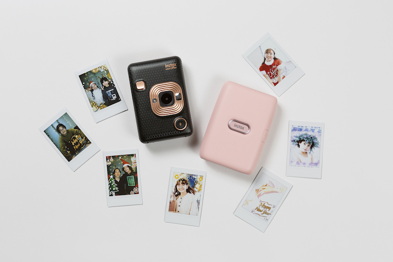 音が撮れるチェキ・LiPlayとスマホ用プリンター・Linkにクリスマス