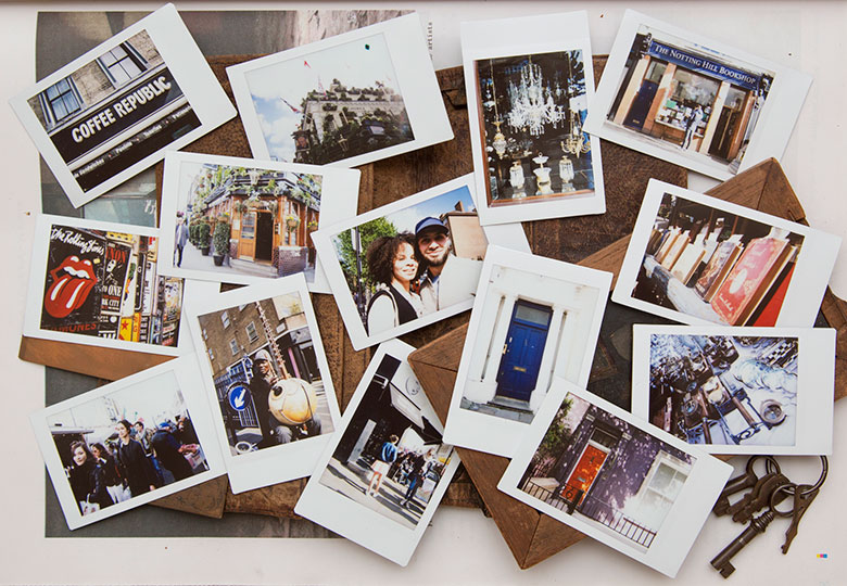 ❀アール チェキ探しの旅中★ ❀ World Cheki Snap〜あの映画の名シーンの街角もスナップ！ノッティング