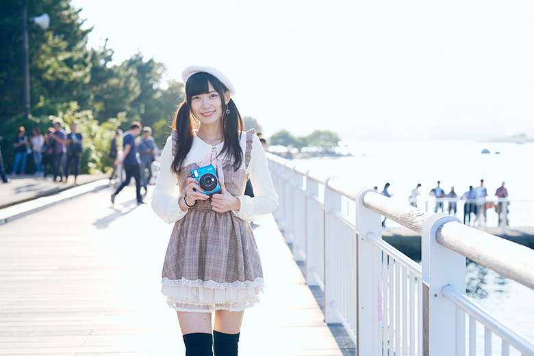 空野青空と一緒に“お台場”でチェキさんぽ。ポケモンGOで話題のスポット