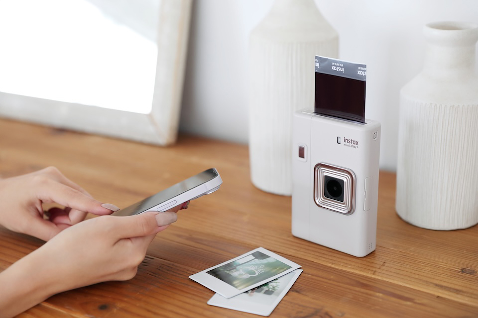 mini LiPlay+でプリントしている写真