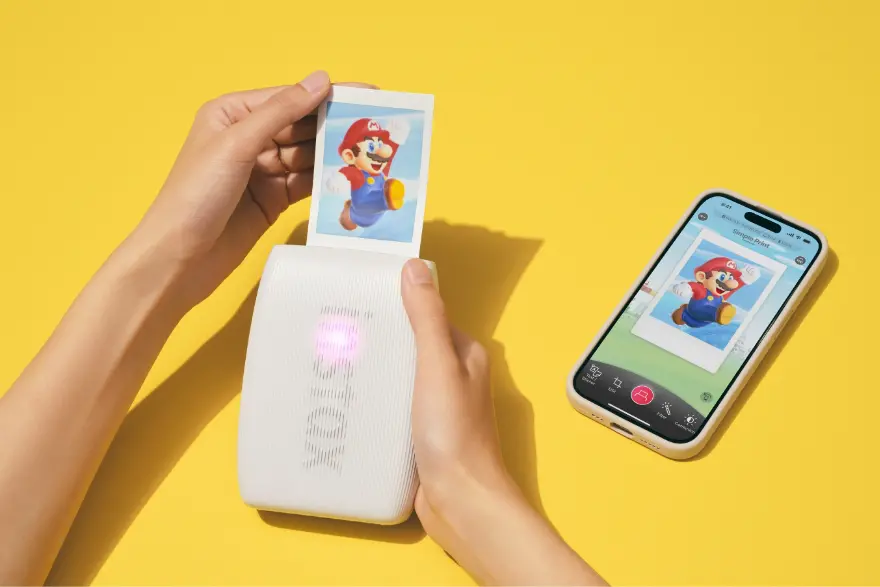 instax mini Link™シリーズでプリントしている写真