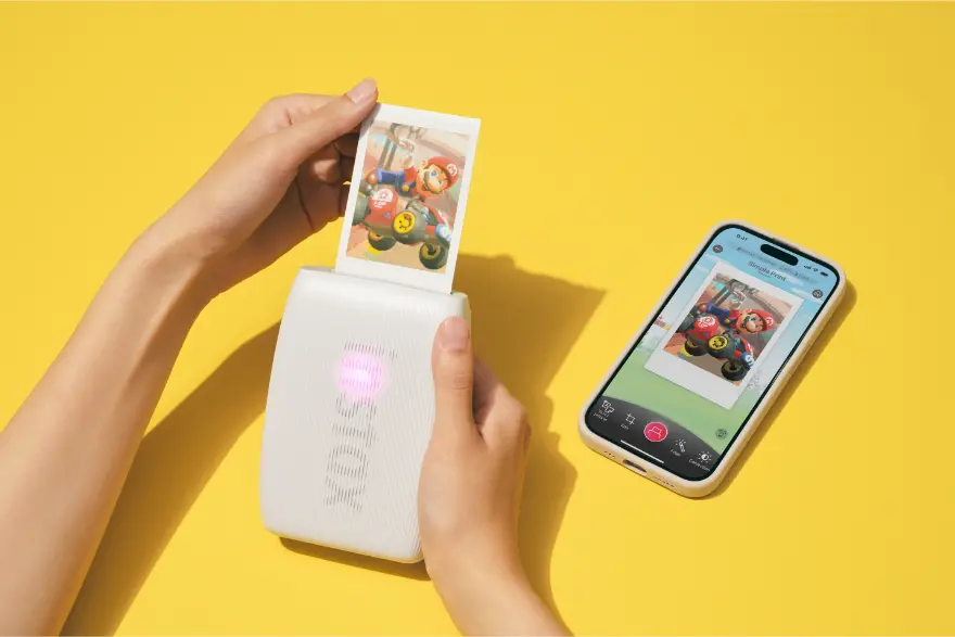 instax mini Link™シリーズでプリントしている写真