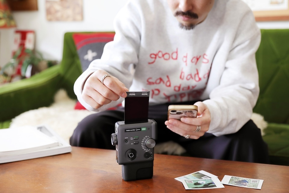 mini Evo Cinemaでチェキプリントにしている写真