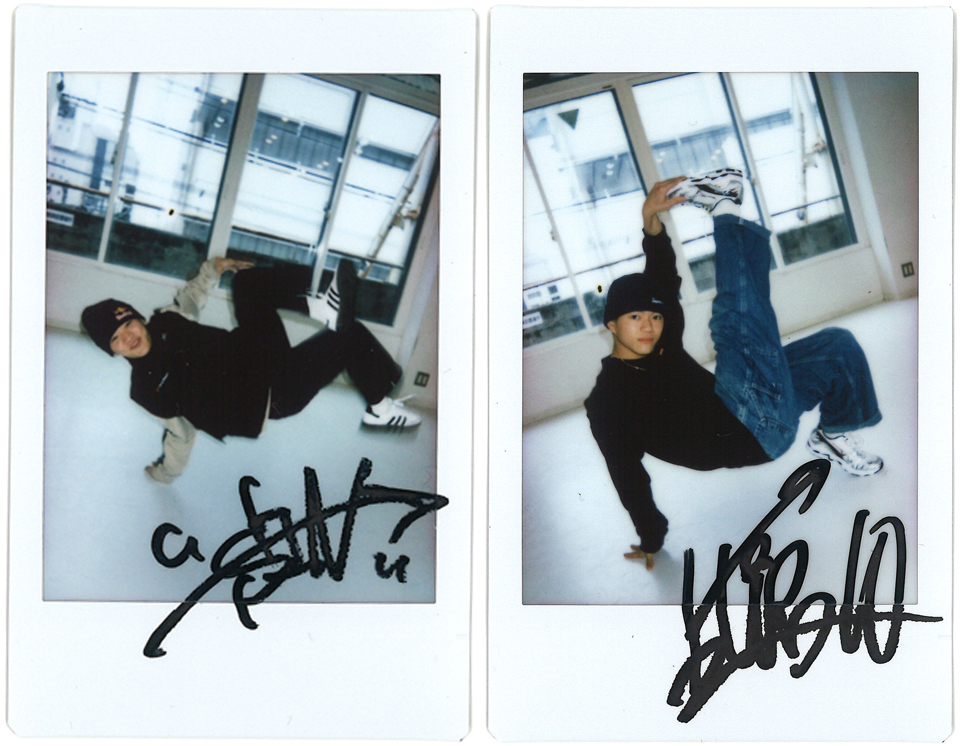 B-boy meets INSTAX “チェキ”! 注目のブレイキン選手、ISSINとHiro10の目に映る世界_02