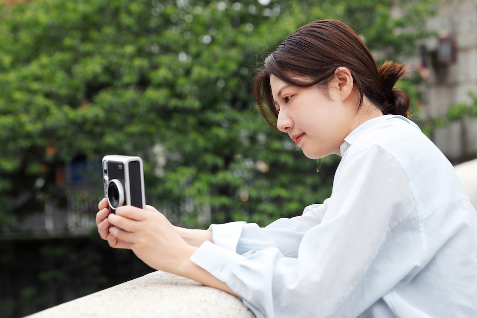 片渕さんがminiEvoで撮影している写真