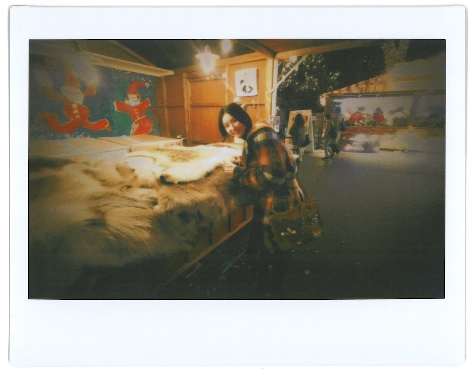 円馨さんを撮影したチェキプリント