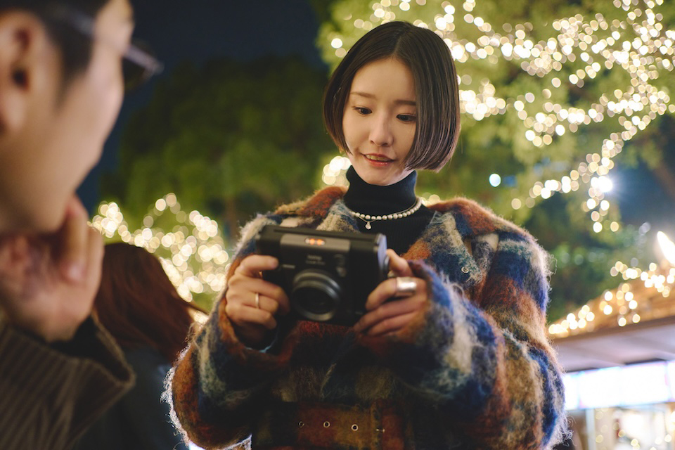 WIDE Evoを操作している円馨さんの写真