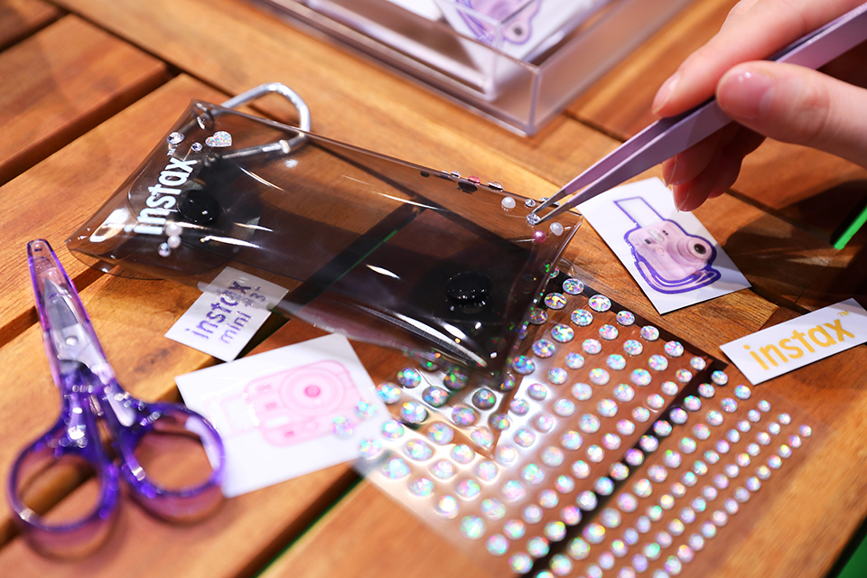 instax™フィルムケースを作れるワークショップ