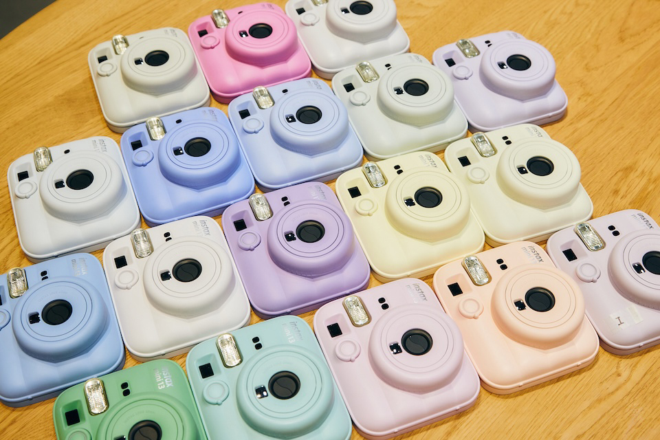 様々なカラーの製品サンプル