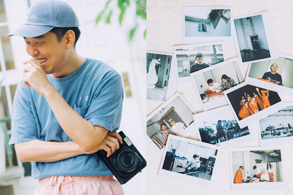 余白があるからカッコいい」。ミュージシャン・安部勇磨がinstax WIDE