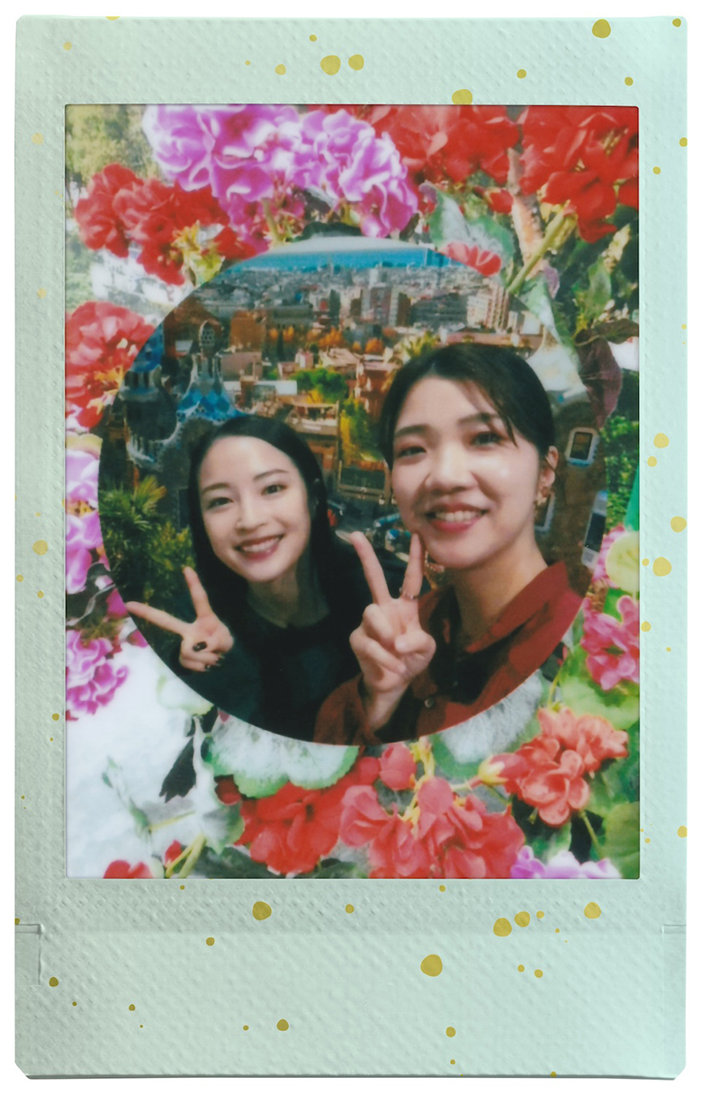 広瀬さんと福田さんのツーショットセルフィー