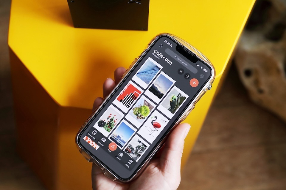 マルチプリント機能の画面